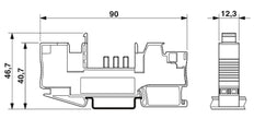 Phoenix Contact Fuse Clamp - 2800929