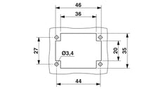 Phoenix Contact HC Contact Block For rectangular Connector - 1407727