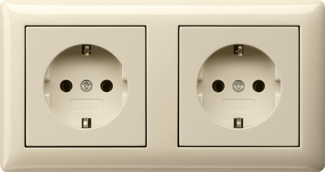 Gira Standard 55 Wall Socket Outlet (WCD Switchgear) - 075601
