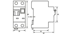 Doepke Ground Fault Circuit Interrupter - 09932104