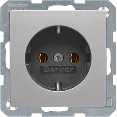 Hager Berker Q.1/Q.3 Wall Outlet (WCD Switchgear) - 47436084