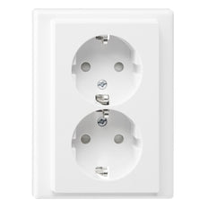 Schneider Electric Merten M-Smart Wall Outlet (WCD Switchgear) - MTN2420-1419