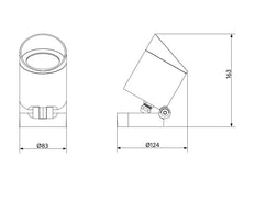 Opple Spot Projector Downlight/Spotlight/Floodlight - 709000027200