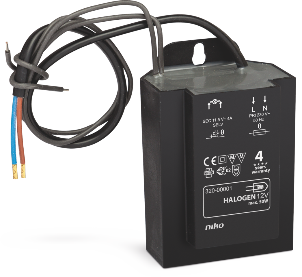 Niko Conventional Transformer Low-Voltage Lighting System - 320-00001