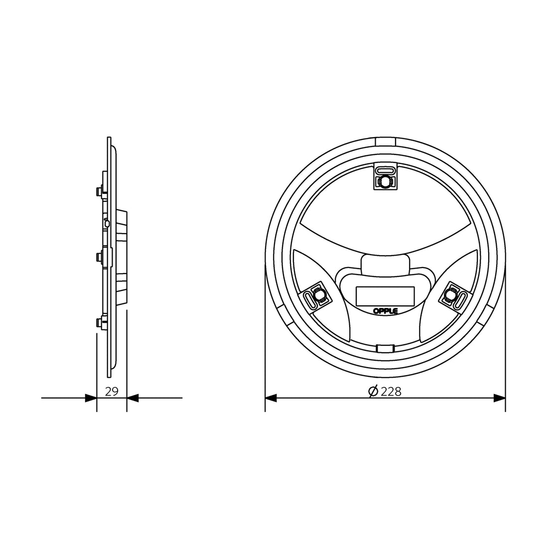 Opple LED Module LED-lamp - 140066205