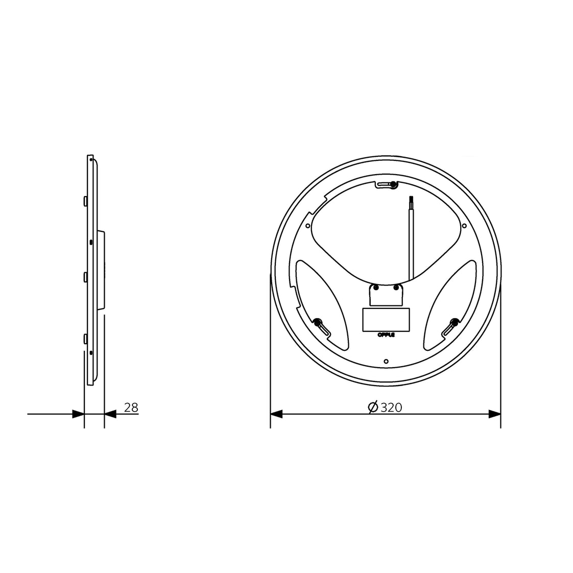 Opple LED Module LED-lamp - 140066207