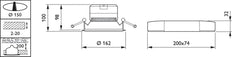 Philips Coreline Downlight/spotlight/floodlight - 32590399