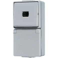 Jung Combination Wall Socket With Protective Contact - 671W