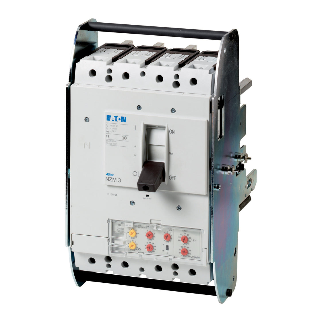 Eaton NZMH3 4-VE630-T Circuit Breaker 4P 630A Withdrawable Unit - 119901
