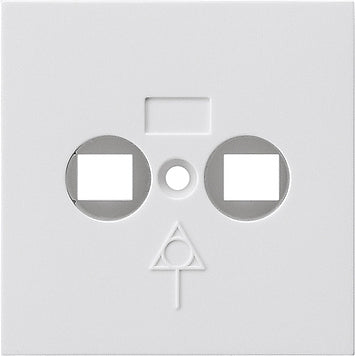 Gira System 55 Potential Equalization Box Pure White - 810903