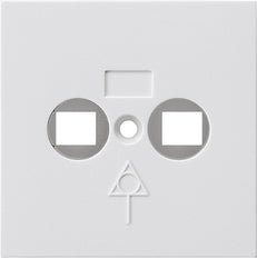 Gira System 55 Potential Equalization Box Pure White - 810903