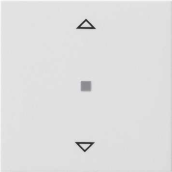 Gira eNet Wireless Blind Control Button System 55 Pure White - 822103