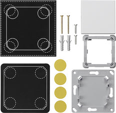 Gira EnOcean Wall Transmitter Mount Kit 1G System 55 Pure White - 823103