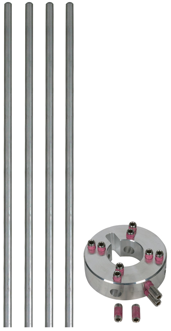 Dehn Fixing Set For Lateral Air Terminal Rods Al D10mm L - 819183
