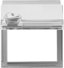 Gira TX44 Aluminum Color Lockable Transition Plate - 069465