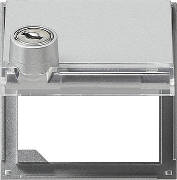 Gira TX44 Switch Cover Plate Aluminium Color - 069765