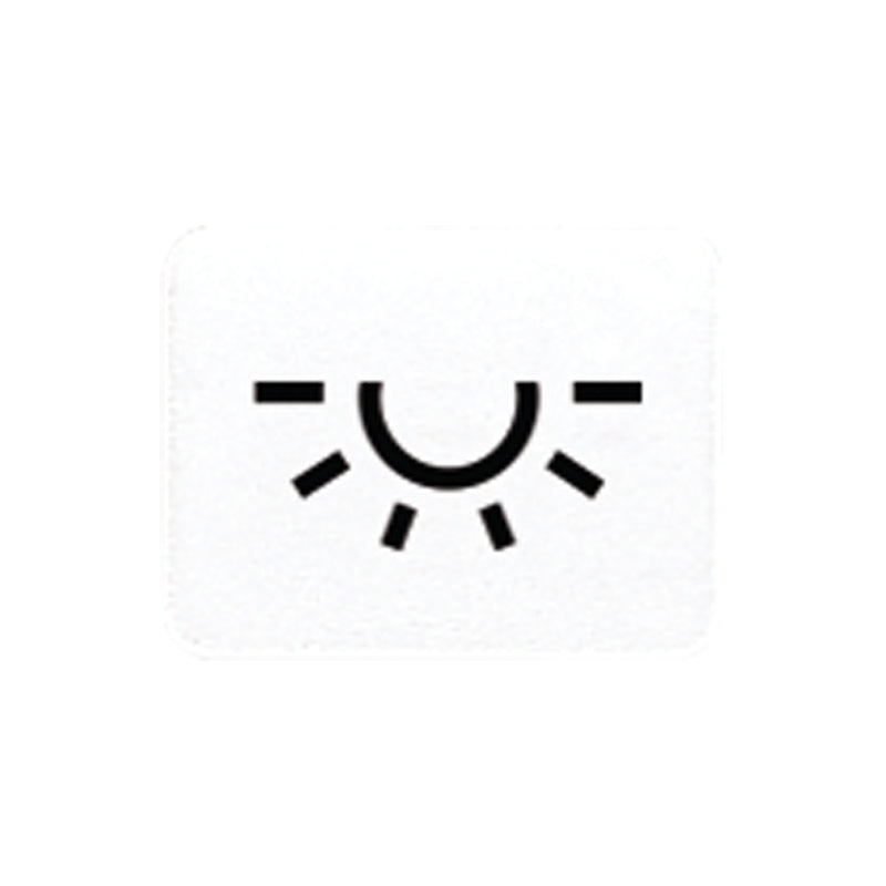 Jung CD500 Light Symbol Insert Alpine White - 33LWW [5 Pieces]