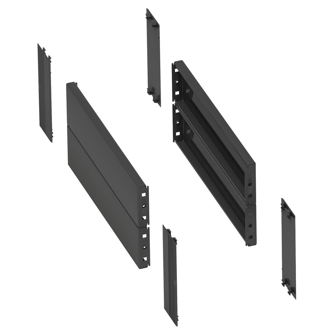 Schneider Electric Side Plinth Panels 400x200mm Set - NSYSPS4200 [4 Pieces]
