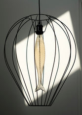 Bailey Gold Fish LED Filament Lamp E27 4W 2200K Dimmable - 143043