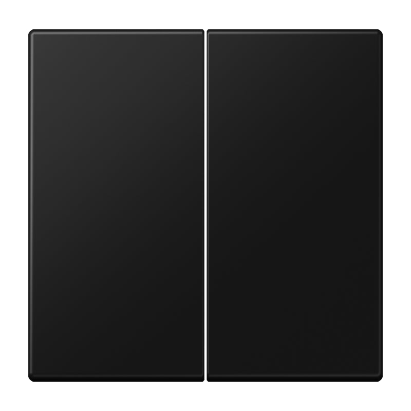KNX LS990 Series Double Switch Black Graphite - LS102SWM