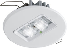 2W Round White LED Recessed Emergency Light - 7TCA091160R0557