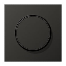 Jung LS Range Rotary Dimmer Cover Anthracite - AL1740AN