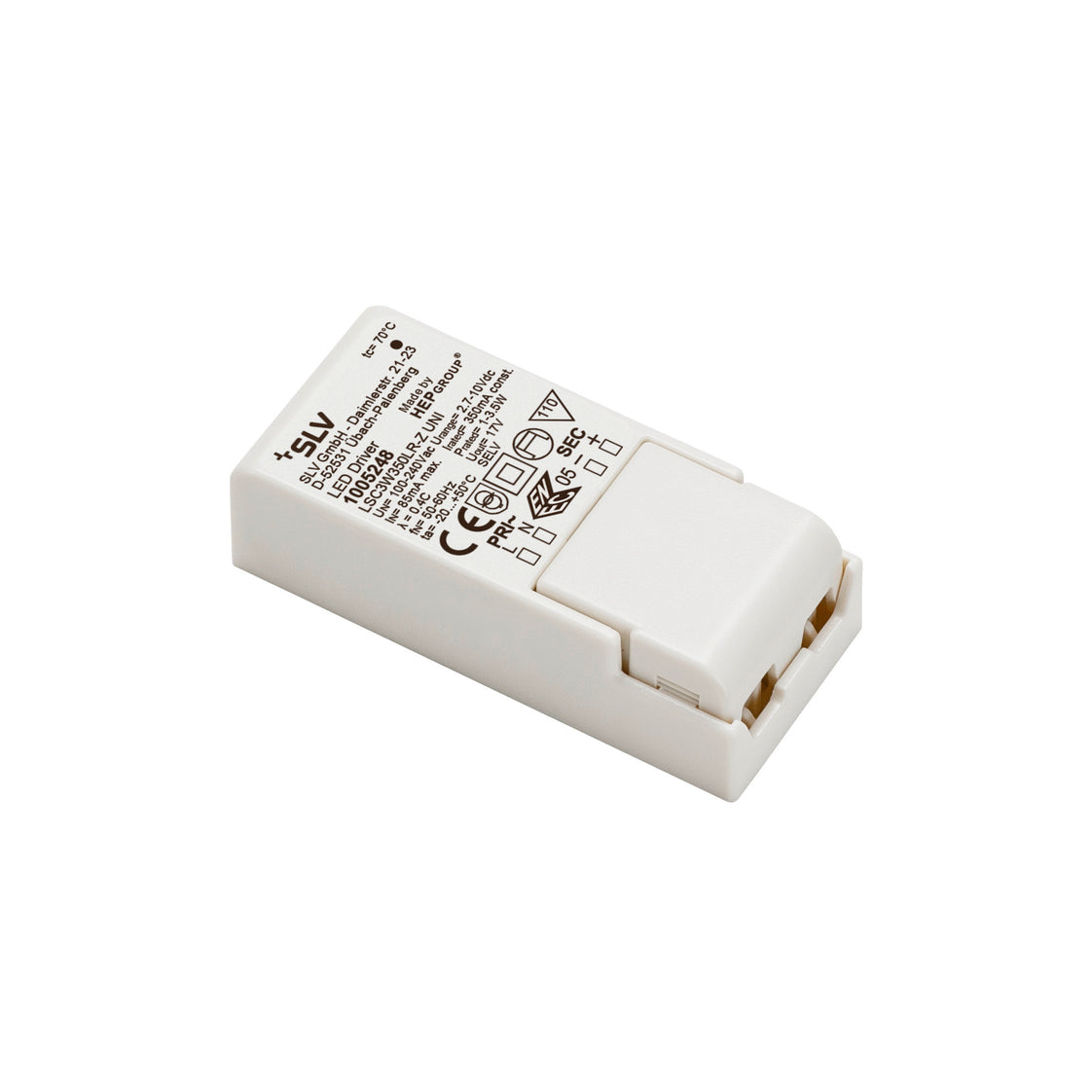 SLV LED Driver 350mA 3W Constant Current - 1005248