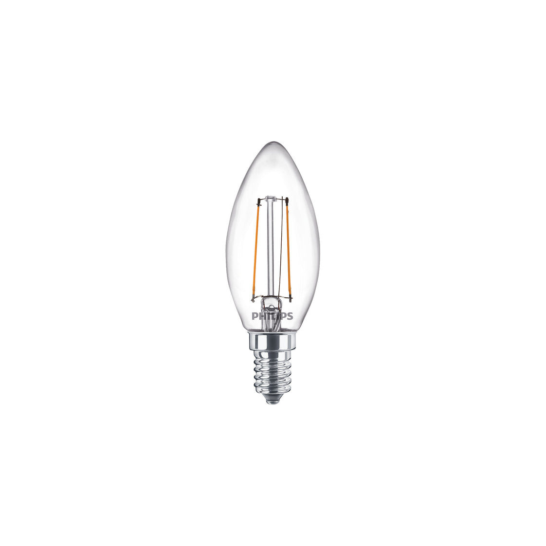 Philips CorePro LED Candle E14 2.2W 840 Clear Glass B35 - 8719514347342 [2 Pieces]