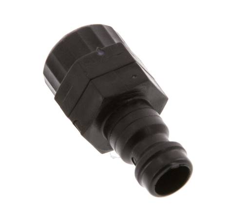 POM DN 5 Coupling Plug 6x8 mm Union Nut
