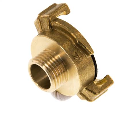 1/2'' Male GEKA Garden Hose Brass Coupling [2 Pieces]