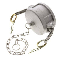 Camlock DN 75 (3'') Aluminium Coupling End Cap Type DC MIL-C-27487