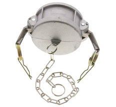 Camlock DN 75 (3'') Aluminium Coupling End Cap Type DC MIL-C-27487