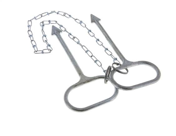 Manhole Hook Opener With Chain