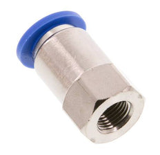 10mm x G1/8'' Push-in Fitting with Female Threads Brass/PA 66 NBR [2 Pieces]