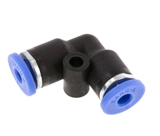 3mm 90deg Elbow Push-in Fitting PA 66 NBR [2 Pieces]