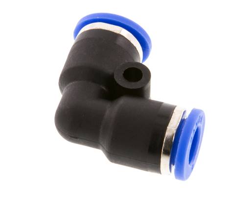 6mm 90deg Elbow Push-in Fitting PA 66 NBR [2 Pieces]