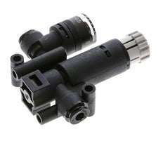 Pneumatic Pressure Regulator 4mm with Pressure Gauge