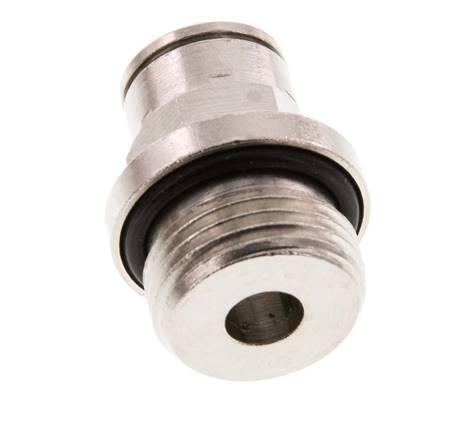 8mm x G3/8'' Push-in Fitting with Male Threads Brass NBR [2 Pieces]