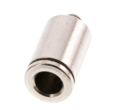 6mm x M 5 Push-in Fitting with Male Threads Brass FKM [2 Pieces]