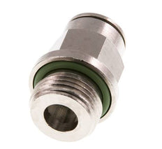 10mm x G3/8'' Push-in Fitting with Male Threads Brass FKM [2 Pieces]