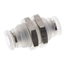 6mm Push-in Fitting PA EPDM/PTFE Bulkhead