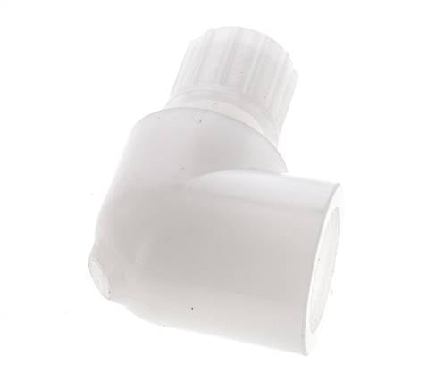 10x8mm & G1/2'' PVDF Elbow Compression Fitting with Female Threads 10 bar