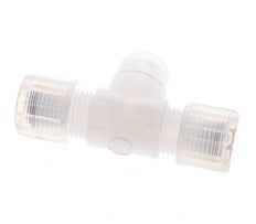 10x8mm & G3/8'' PFA T-Shape Tee Cutting Fitting with Male Threads 10 bar