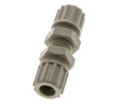 12x10mm PP Straight Compression Fitting Bulkhead 10 bar
