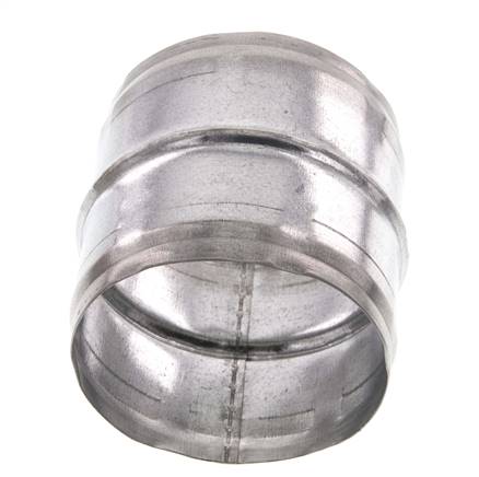80 mm zink plated Steel Hose Connector