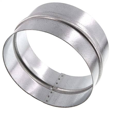 175 mm (7'') zink plated Steel Hose Connector