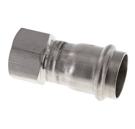Press Fitting - 28mm Female & Rp 3/4'' Female - Stainless Steel