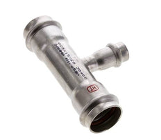 T-Pressfitting - 15mm Innengewinde & 28mm - Edelstahl