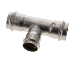 T-Pressfitting - 35mm Innengewinde & 42mm - Edelstahl