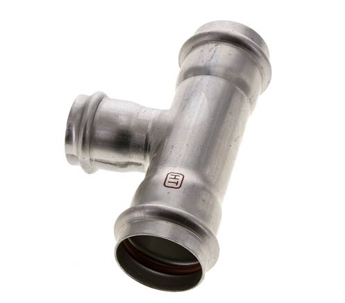 T-Pressfitting - 35mm Innengewinde & 42mm - Edelstahl